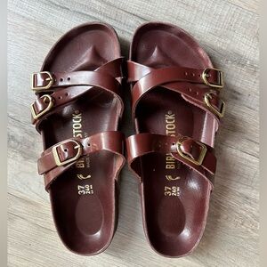 Birkenstock Franca Natural Leather